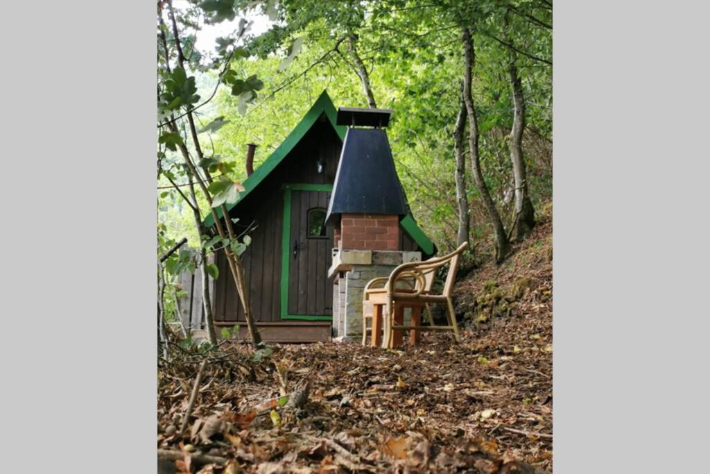 Heksenhuis Goebelsmuhle Exteriör bild